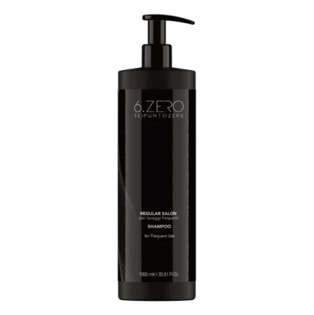 Sampon - Șampon pentru uz zilnic 6.Zero Regular Salon 1000 ml – curățare delicată și îngrijire profesională