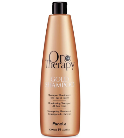 Coafura si Frizerie - Sampon Iluminant cu Extract de Trandafir, Aur 24K si Protectie UV - Gold Illuminating Shampoo with Rose Extract 1000ml