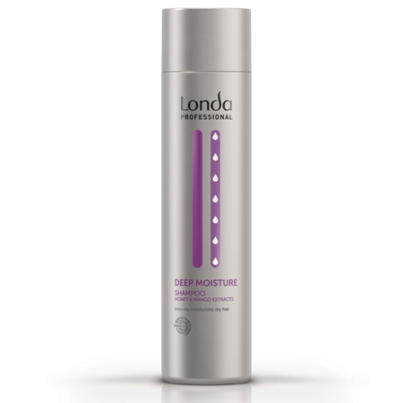 Sampon - Londa Professional Deep Moisture Shampoo 250 ml – Șampon Intens Hidratant pentru Păr Uscat