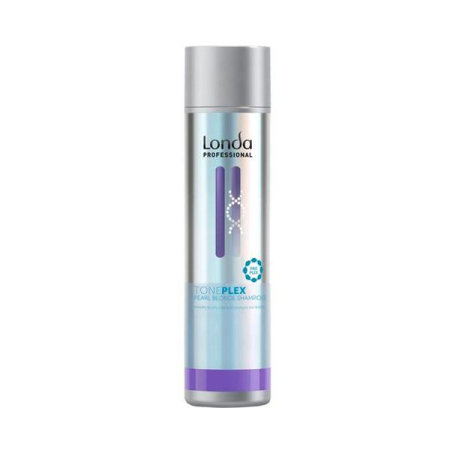 Coafura si Frizerie - Londa Professional Toneplex Pearl Blonde Shampoo 250 ml – Șampon Nuanțator cu Pigmenți Violet
