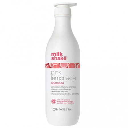 Sampon - Milk Shake Pink Lemonade – Șampon nuanțator roz pentru păr blond 1000ml