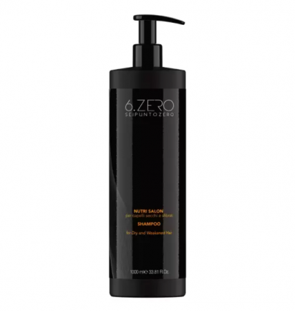 Sampon - Șampon nutritiv păr uscat și fragil 6.Zero Nutri Salon 1000 ml – hidratare și rezistență profesională