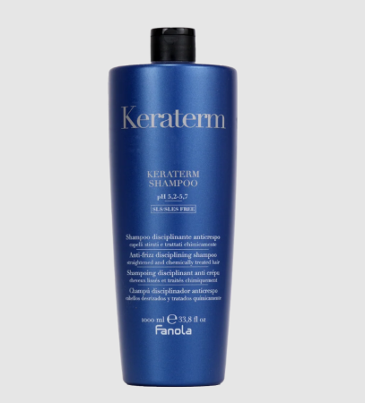 Sampon - Sampon pentru Disciplinarea Parului - Keraterm Anti-Frizz Shampoo pH 5.2 - 5.7 1000ml