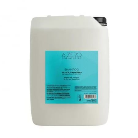 Sampon - Șampon pentru păr uscat cu lapte de migdale 6.Zero 10 L – hidratare și hrănire intensivă