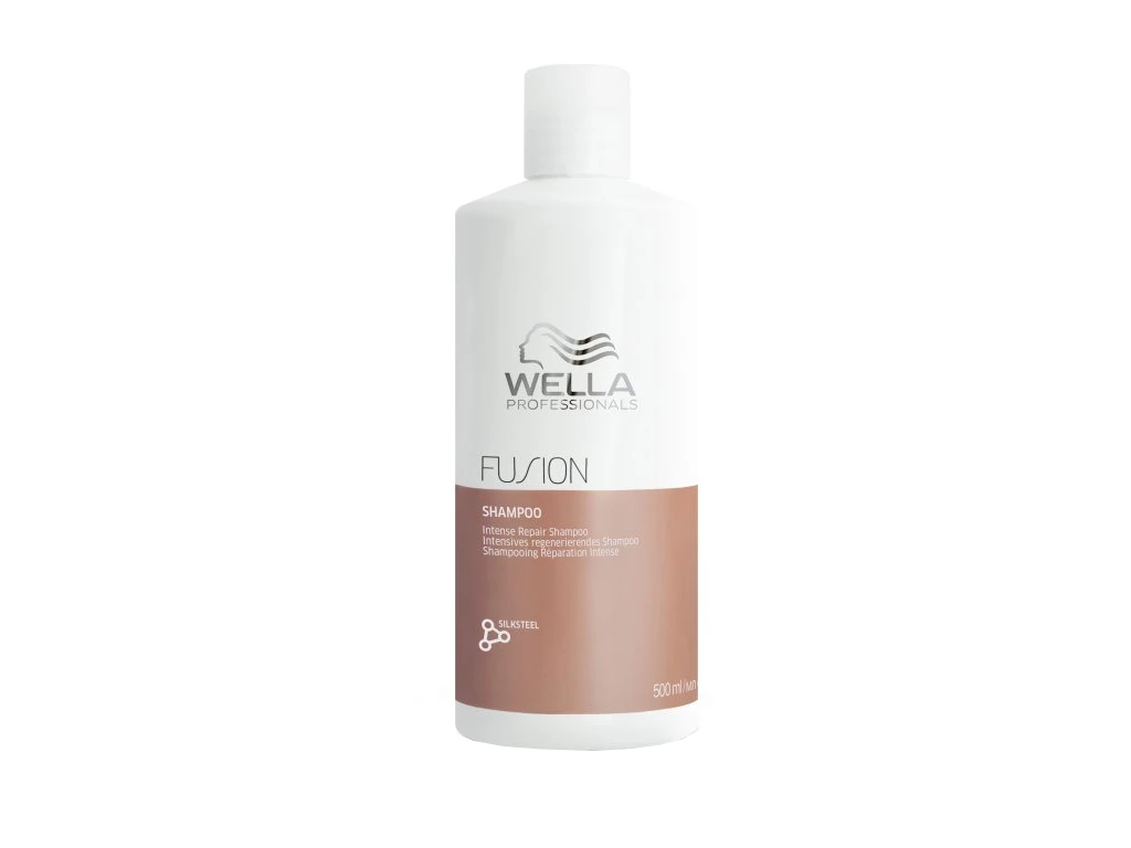 Coafura si Frizerie - Șampon Profesional Regenerator Wella Professionals Fusion Intense Repair Shampoo 500 ml