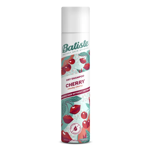 Coafura si Frizerie - Șampon Uscat Batiste Cherry 200 ml cu Parfum de Cireșe pentru Volum și Prospețime Instant