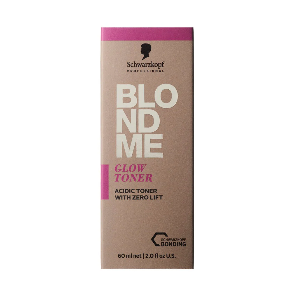 Vopsea de par - Schwarzkopf Professional BLONDME Glow Toner Acid 60ml pentru Blond Luminos