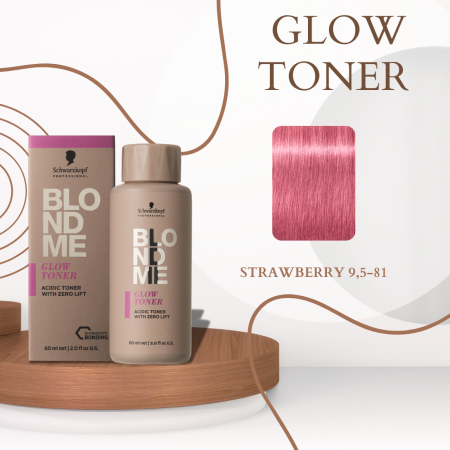 Vopsea de par - Schwarzkopf Professional BLONDME Glow Toner Acid 60ml pentru Blond Luminos