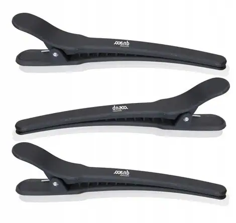 Coafura si Frizerie - Set 12 clipsuri profesionale Kiepe DNA Evolution 13001 din carbon rezistente la caldura