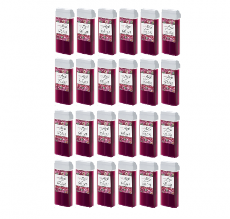 Epilare - Set 24 Buc. Ceară de Unică Folosință Zmeură ItalWax Flex Raspberry 100 ml – Epilare Delicată și Plăcut Parfumată | SalonExpert