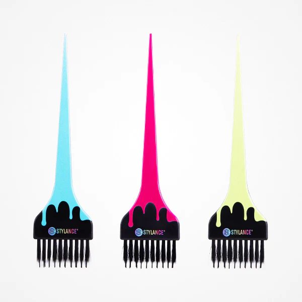 Accesorii - Set 3 Pensule pentru Vopsit Balayage Stylance Color Brush Balayage Set
