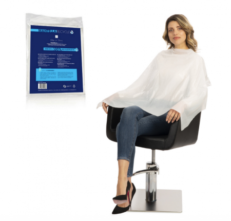 Vopsea de par - Set 30 pelerine vopsit unică folosință - material biodegradabil - ALBE