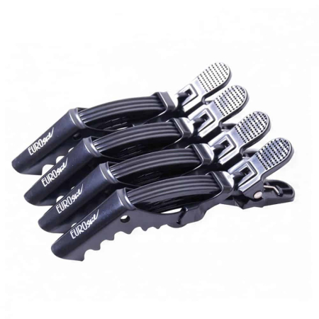 Coafura si Frizerie - Set clipsuri par tip crocodil Eurostil profesionale pentru coafat si vopsit