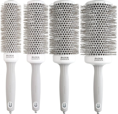 Perie de par - Set 4 Perii Rotunde Profesionale Olivia Garden Expert Blowout Shine
