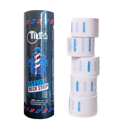 Barber - Set gulere frizerie 5 role x100 buc consumabile profesionale