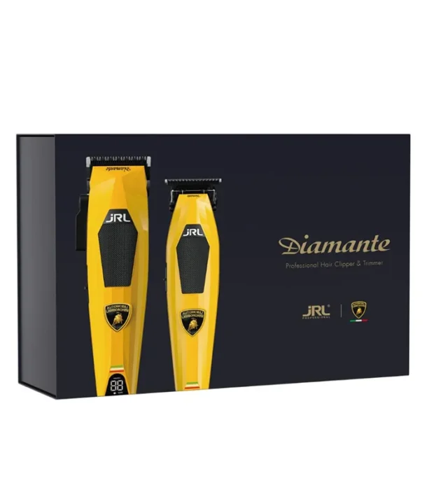 Set JRL Lamborghini Diamante 2025C + 2025T Yellow Masina de Tuns si Contur [1]