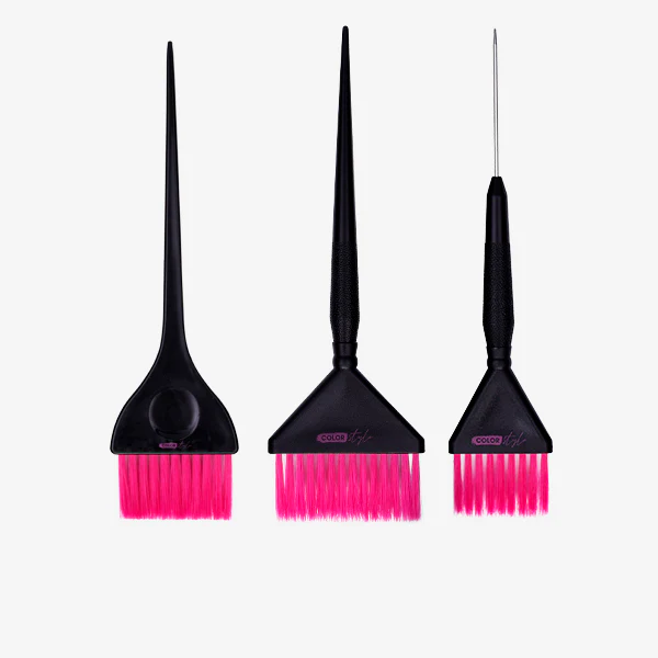 Accesorii - Set Pensule pentru Vopsit Bifull Color Style Perfect – Set Profesional 3 Pensule