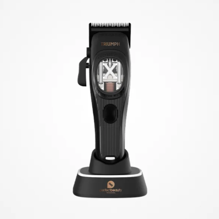 Set TRIO Triumph – Mașină de tuns, mașină de contur și shaver cu motor vectorial pentru tunsori profesionale [2]
