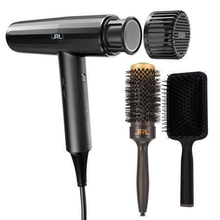 Uscatoare de par - Set Uscător JRL Forte Pro Dryer 90.000 RPM + Perii