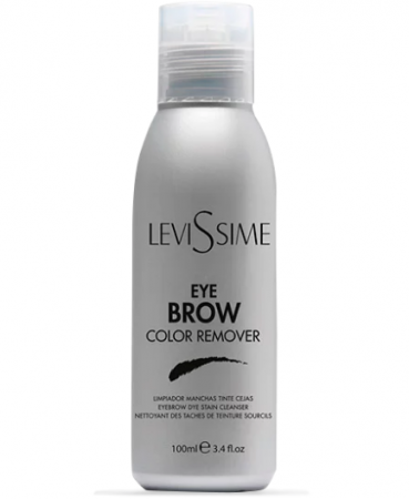 Cosmetica - Soluție de curățare a petelor de vopsea pentru sprâncene, Eyebrow Color Remover 100ML