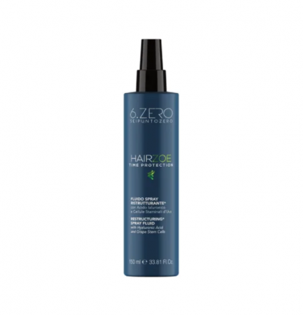 Ser / Ulei - Spray fluid restructurant 6.Zero HairZoe 150 ml – reparare și protecție pentru păr deteriorat