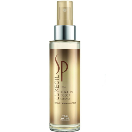 Ser / Ulei - Spray Leave-In Wella SP Luxe Oil Keratin Boost Essence 100 ml cu Ulei de Argan, Jojoba și Migdale