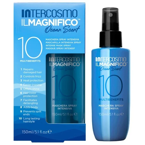 Coafura si Frizerie - Spray Mască Leave-In Intercosmo IL Magnifico 10 Ocean Scent 150 ml