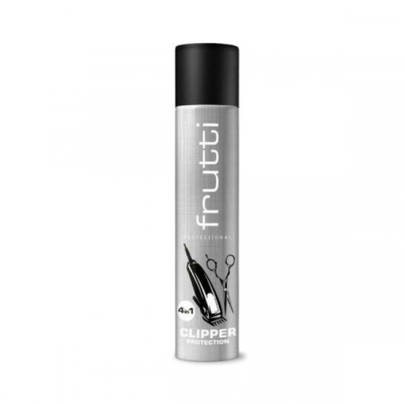 Coafura si Frizerie - Spray pentru aparate de tuns FRUTTI Clipper Protection, 4 in 1, 400ml
