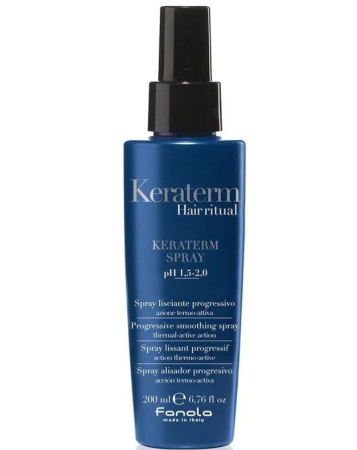 Coafura si Frizerie - Spray pentru Netezire si Indreptare Progresiva a Parului - Keraterm Progressive Smoothing Spray pH 1.5 - 2.0 200ml