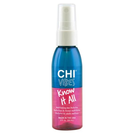 Coafura si Frizerie - Spray Protector pentru Păr CHI Vibes Know It All Multitasking Hair Protector 59 ml cu Protecție Termică