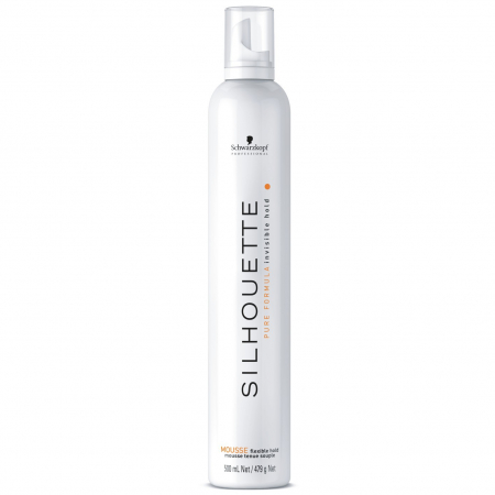 Styling - Spumă Schwarzkopf Professional Silhouette 500 ml – fixare flexibilă pentru volum și strălucire