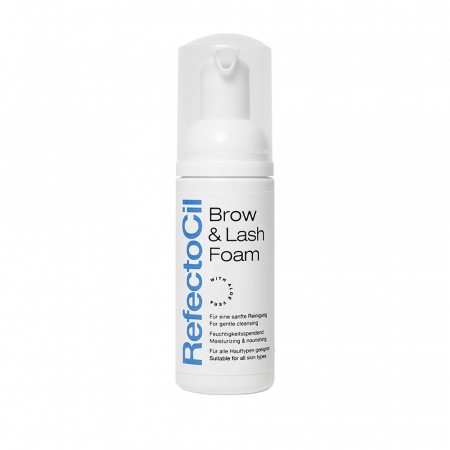 Vopsea Gene - RefectoCil Spumă curățare gene și sprâncene 45 ml – demachiant delicat și profesional