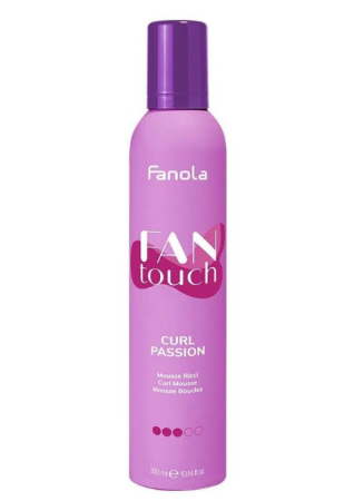 Coafura si Frizerie - Spuma pentru Par Cret - Fantouch Curl Passion Curl Mousse 300ml