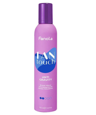 Coafura si Frizerie - Spuma pentru Volum - Fantouch Anti Gravity Volumizing Mousse 300ml