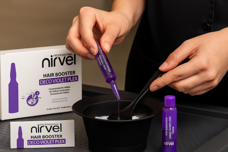 Hair Booster DECO VIOLET PLEX – Pudră Decolorantă Profesională cu Pigmenți Violeți și Protecție PLEX [2]
