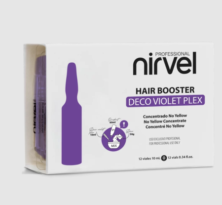 Oxidant - Hair Booster DECO VIOLET PLEX – Pudră Decolorantă Profesională cu Pigmenți Violeți și Protecție PLEX