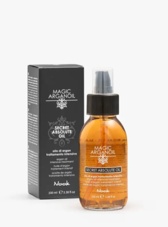 Coafura si Frizerie - Tratament cu Ulei de Argan Nook Magic Argan Oil Absolute Oil Intensive 100 ml – Hidratare intensă și strălucire naturală pentru păr