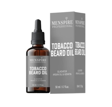 Coafura si Frizerie - Ulei de barba Menspire Gladiator tobacco scent beard oil 50ml