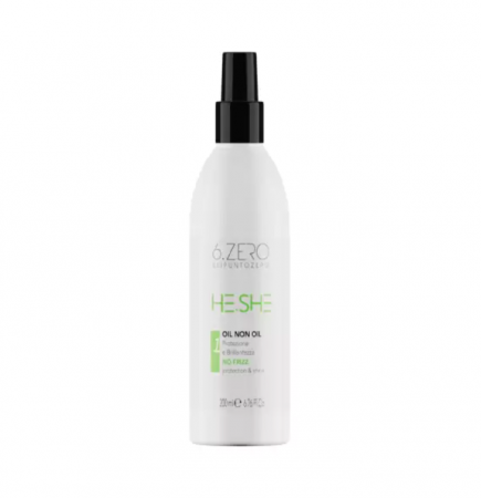 Ser / Ulei - Ulei spray anti-frizz și strălucire 6.Zero He.She 200 ml – păr disciplinat și luminos