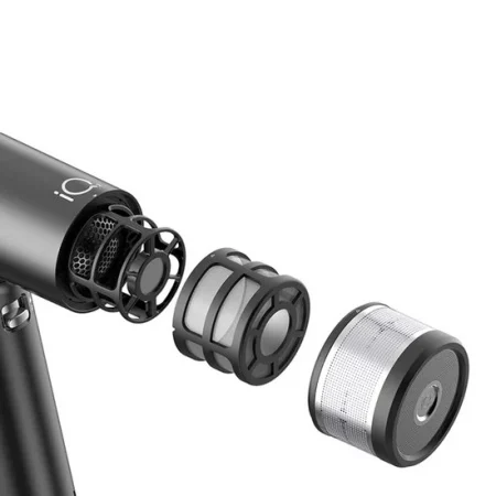 Uscător de păr profesional GA.MA IQ1 Perfetto Black 2000W – design compact, putere mare și uscare rapidă pentru salon și acasă [3]