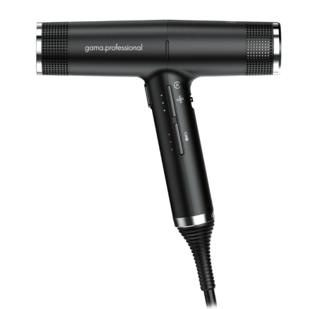 Uscatoare de par - Uscător de Păr Profesional IQ2 Perfetto Black 2000W – Performanță & Eleganță