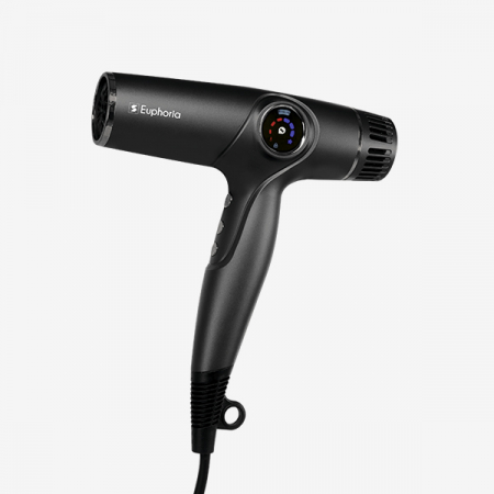 Aparatura - Uscător de Păr Profesional Ionic Ultralight și Ultraputernic EUPHORIA – Performanță Rapidă și Protecție pentru Păr | SalonExpert