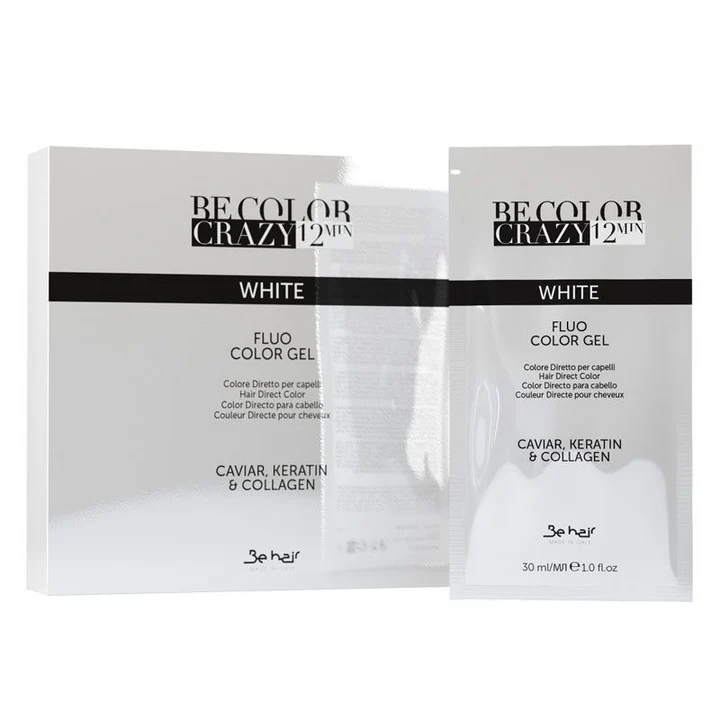 Vopsea de par - vopsea-par-alb-semi-permanenta-be-hair-be-color-crazy-white-30ml