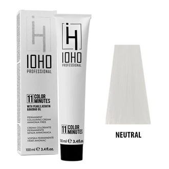 Vopsea de par - Vopsea corector neutru Ioho Professional fără amoniac – ajustare intensitate culoare și echilibrare nuanțe pentru rezultate profesionale