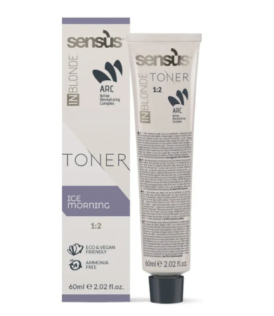 Vopsea de par - Vopsea De Păr Demi-Permanentă Fără Amoniac Sensus InBlonde Toner 60ml