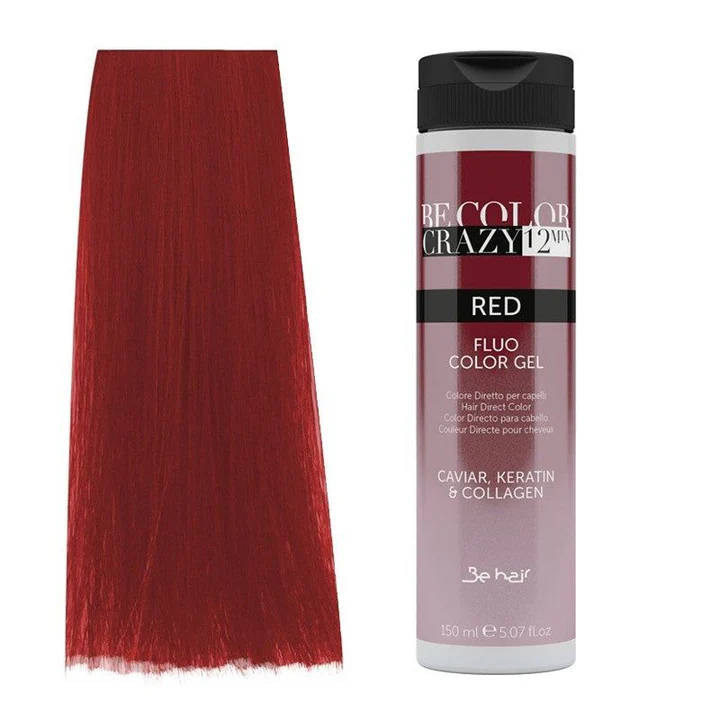 Vopsea de par - vopsea-par-rosu-semi-permanenta-be-hair-be-color-crazy-red-150ml