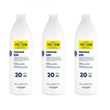 Oxidant - Yellow Oxidant 1L Set 3 Bucăți – Oxidant Profesional pentru Decolorare Eficientă | SalonExpert
