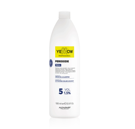 Coafura si Frizerie - Yellow Professional Peroxide Tech+ Cremă Oxidantă 1,5% 5Vol 1000 ml | salonexpert.ro