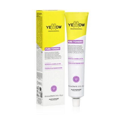 Coafura si Frizerie - Yellow Professional Pure Toners – gel tonifiant demi-permanent 100 ml | salonexpert.ro