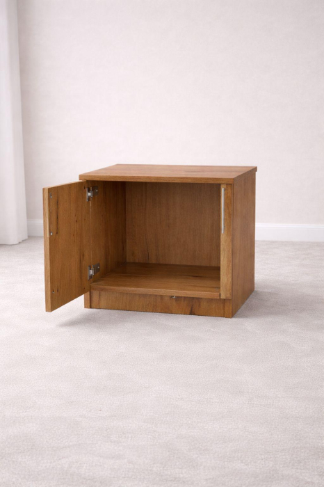 Noptieră dormitor din PAL cu ușă – Stejar auriu [2]